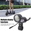 Electric Scooter LCD Display Panel 36 to 60V ABS Blue