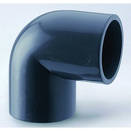 Adequa C-40 C-40-Elbow Pressure PVC 90G D 40 Female Elbow, 40 mm