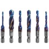 Wolfride Tap Drill Set, Hexagonal Shaft, Carbide Drill Tap, Spiral,