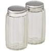 IBILI 768715 Salt & Pepper Shaker Set Small, Stainless Steel,