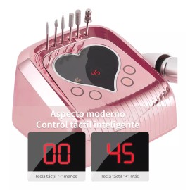 Navamtki Torno Pulidor De Uñas Con Pedal De 45000 Rpm (126 Piezas)