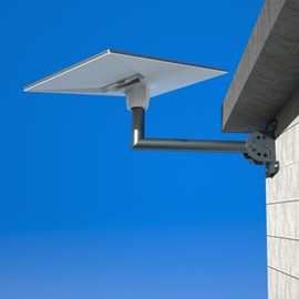 Foboull Starlink Gen3 Long Wall Mounting Kit - 17 Inch Heavy Duty, Compatible with Starlink Standard Gen3/V3 Dish, Outdoor Roof Mount, Includes Mount Adapter