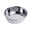 Petface Grey and White Spots Deli Dog Bowl, 14 cm