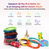 Geeetech 3D Printer Filament,Luminous PLA Filament 1.75mm,Glow in The Dark