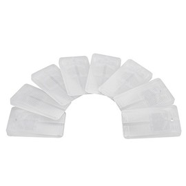 Plumb Pak PP836-49L Toilet Shims, Nylon, Soft White, 8 Sets