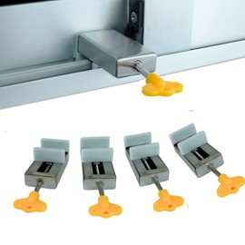 RG-M1® Pack of 4 Sliding Doors | Child Safety and Reinforcement for Windows and Sliding Doors | Heavy Duty Design and Easy Installation (Pack of 4)