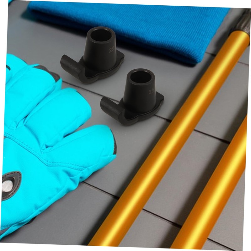 IWOWHERO 4pcs Anti-slip Walker Ski Glides for Elderly Walker Nonstick