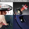 Turntable Belt for Yamaha YP-B4 YP-211 YP-B2
