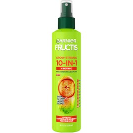 Garnier Garnier Fructis Grow Strong Thickening 10-in-1 Spray, Biotin-C, 8.1 Fl Oz, 1 Count (Packaging May Vary)