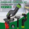 Pipe Cutter, Tubing Cutter Set 3/16" to 2" Outer Diameter,