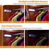 3 Pack 7” Motion Sensor Lights Indoor Battery Operated, Stick
