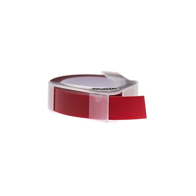 vhbw 3D Embossing Tape Tape Cassette Compatible with Dymo Rhino
