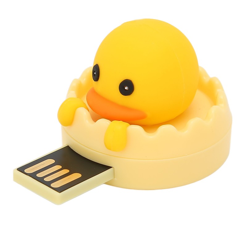 U DISK USB2.0 Interface Yellow Duck Cartoon Style Portable Electronic