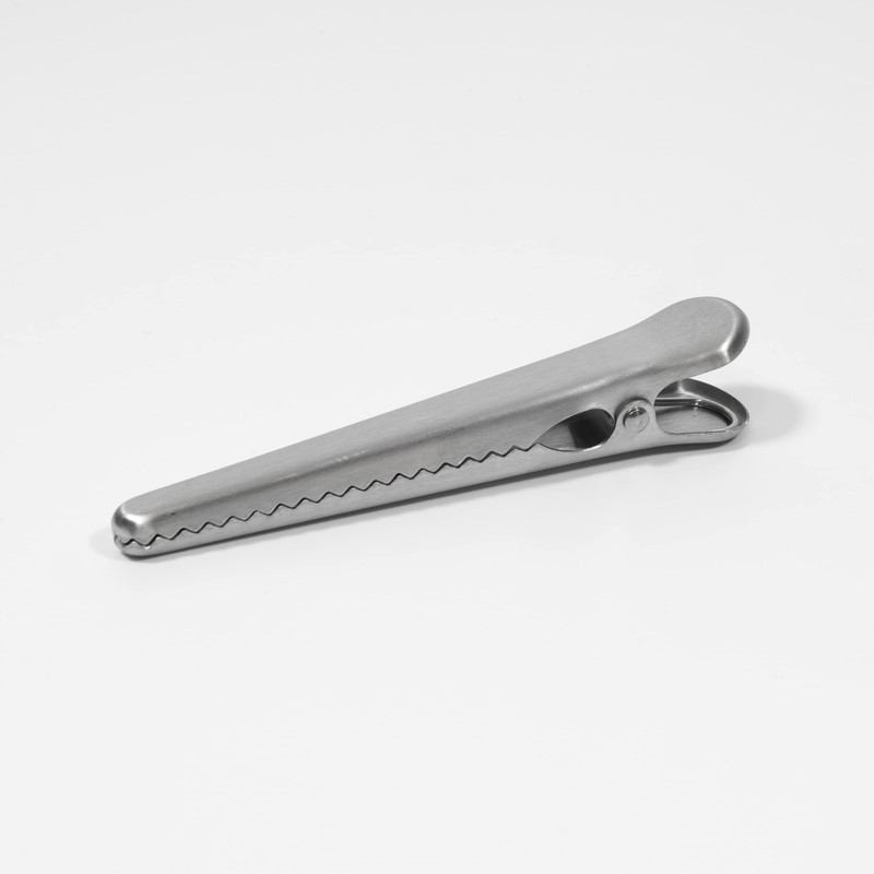 Set of 6 Stainless Steel Clothespin Style Alligator Clips