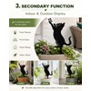 Metal Cat Garden Stakes for Outdoor Decor – Cute Cat