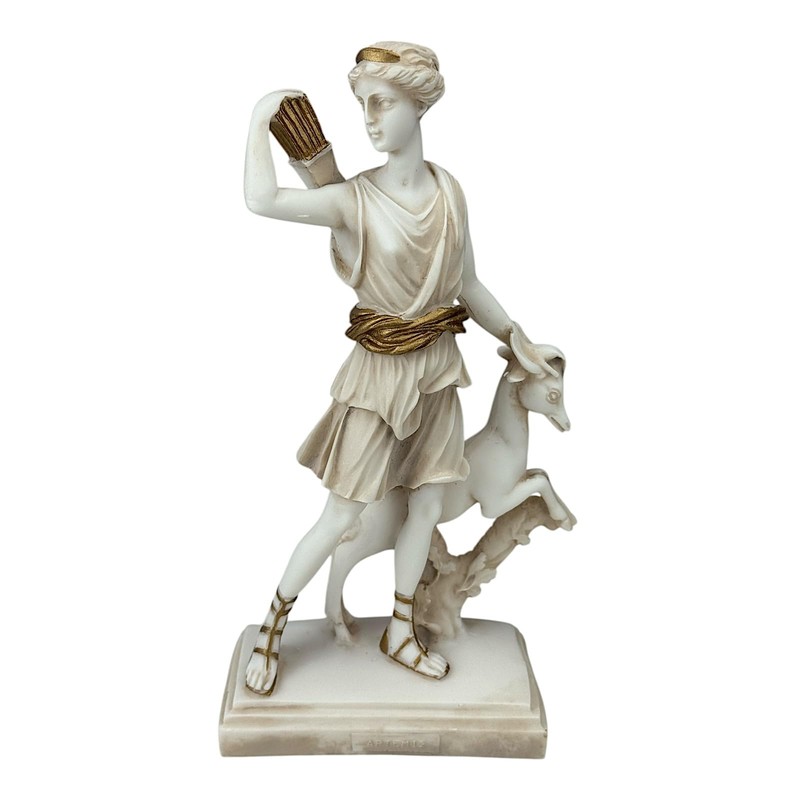 Diana of Versailles Statue – 9.84" Greek Goddess Artemis Sculpture