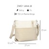Zwei Jana J8 Women's Crossbody Bag 3 Litre Bi-Colour Canvas