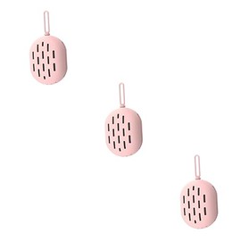 Abaodam 3piezas Soporte De Esponja De Maquillaje De Silicona Portátil Estuche De Viaje Par