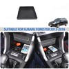 Center Console Storage Box Fit for Subaru Forester 2013-2018, ABS