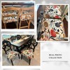 SearchI Stretch Dining Chair Seat Covers Set of 4, Soft
