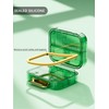 Travel Pill Box,STORICANS Portable Weekly Daily Pill Organiser Small Tablet