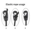 YHAILI 10 x Black Bungee Hooks Boat Bungee Cord Rowing