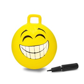 Smile Bouncy Ball, BPA-Free, 450 mm to 50 kg, Promotes Balance and Motor Skills, Robust and Durable, Easy to Clean
