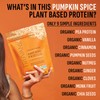 Truvani Pumpkin Spice Plant-Based Protein Powder – Seasonal Flavor –