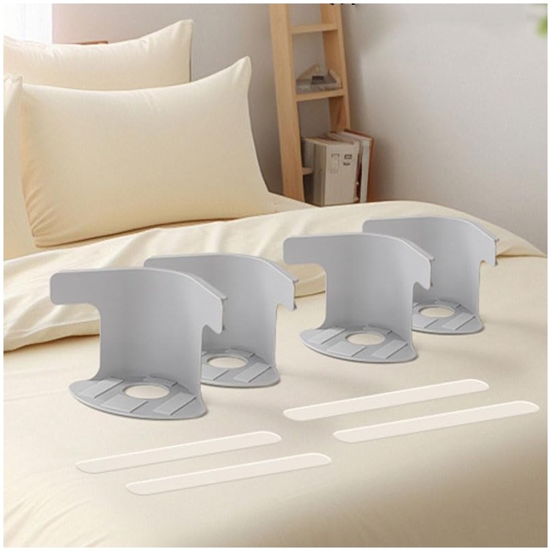 Taicols Set of 4 Adjustable Straps for Bedding Bed Sheet