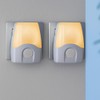MeLiTec Set of 2 LED Plug in Night Light N16