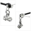 Shinjuku Ginokura Double Dice Charm Stud Earrings 1P for One