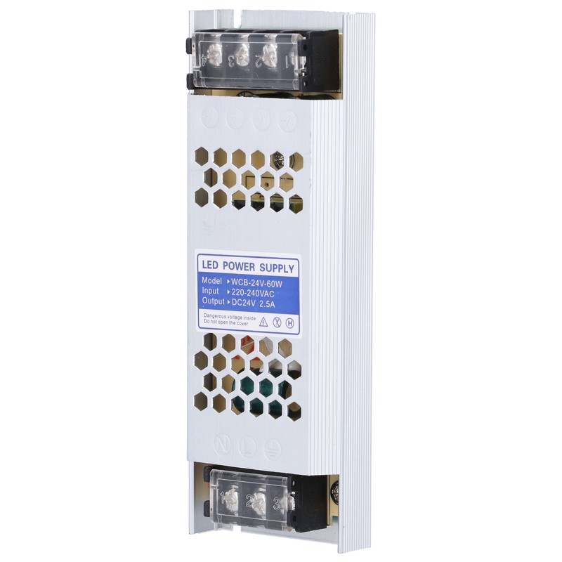 LED Power Supply Switching Driver Adapter UltraThin Long Strip Transformer