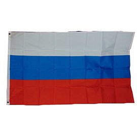 quarks Russia TRI Color National Flag 3x5 3 X 5 Feet New Polyester