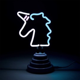 Unicorn Head Colourful Neon Light