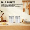 (Set of 2) Dredge Shakers 10 oz, Stainless Steel Spice