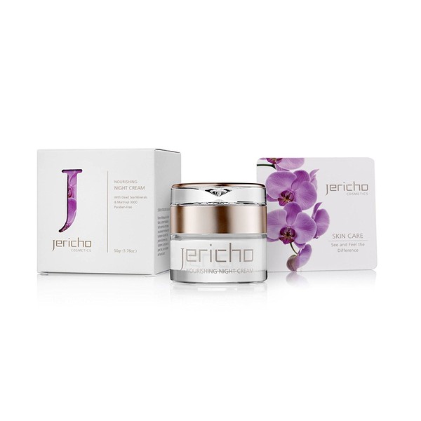 Jericho - Nourishing Night Cream - Keeps your skin soft and smooth, filling in wrinkles from the inside. Restoring softness and elasticity to the skin for a firm complexion - Best Facial Moisturizers