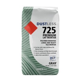 Merkrete 725 Dustless Premium LHT Mortar - 50 lb. - White