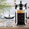 YMMIND French Press Coffee Maker 304 Stainless Steel Coffee Press,with