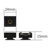 1 x SC-6 Standard 1/4" Screw Audio Fan Hot Shoe