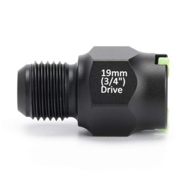 1/4" SAE Quick-Connect to -6AN Fuel Line Adapter, Male AN to SAE EFI Female Push-On, 7075 aluminum