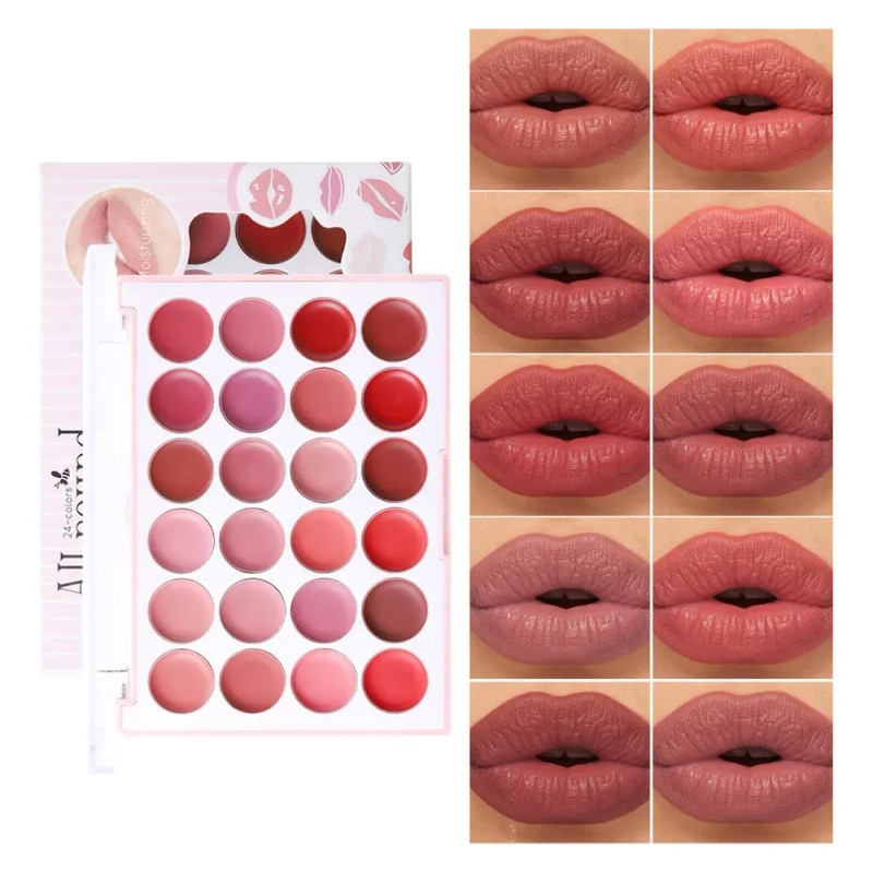 Papa L Paleta De Brillo De Labios Mate Color De