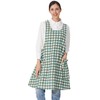 APRONNER Cozy Adjustable Cross Back Aprons for Women with Pockets