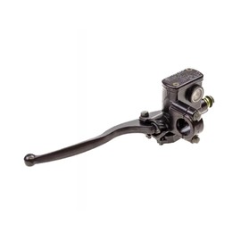 Universal Brake Pump Brake Cylinder Diameter 12.75 mm Left Rear Including Brake Light Switch - Suitable for Scooters, Motorcycles, Mopeds, Quads