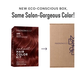 Madison Reed Radiant Hair Color Kit | 6RR Medium Vibrant Cayenne Red (Savona Scarlet) Vivid Color-Enhancing Formula | Salon-Quality Permanent Hair Dye | PPD-Free & Ammonia-Free |2 Pack