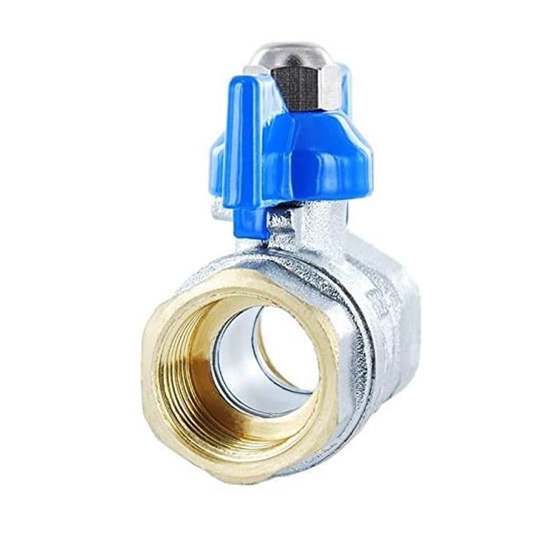 Butterfly Metal Dial Valve 3/4" PN25 High Quality Shut-off Key