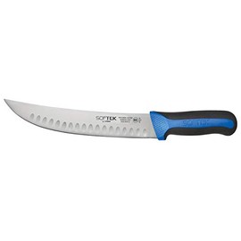 WINCO KSTK-103 Cimeter Knife 10 inch, Silver/Black/Blue