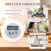 6Pcs Kitchen Timers For Cooking White Digital Timer Magnetic Countdown