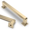 Asidrama 20 Pack 5 Inch(128mm) Brushed Brass Kitchen Cabinet Handles,