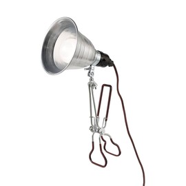 Dulton Aluminum Clip Lamp, S, Aluminum, Clip Lighting, Light Outlet, Photography, Work, Main Unit Length 13.8 inches (35 cm), Diameter 5.5 inches (14 cm), Cord Length: 70.9 inches (180 cm), Weight: