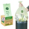 ANECO Compostable Trash Bags 4 Gallon (Flat-Top, 100 Count), Extra